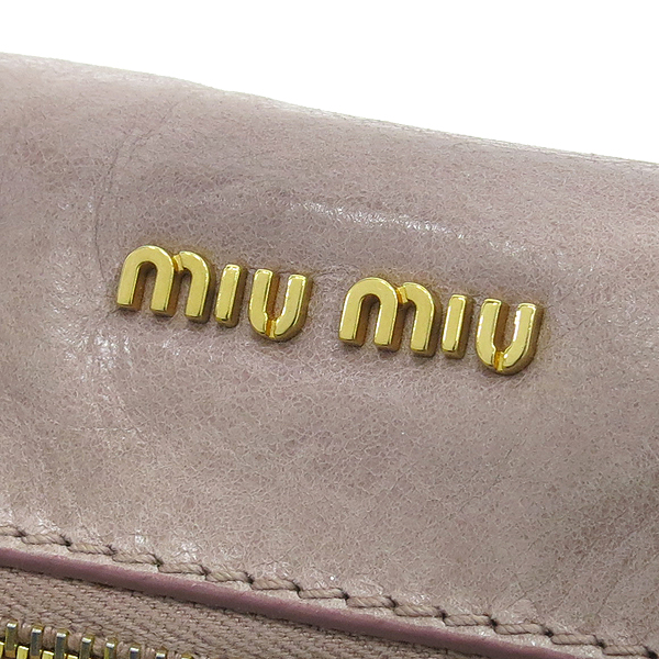 MiuMiu(�̿�̿�) RT0438 VITELLO LUX ���� ��� ���� �ΰ� ��ÿ 2WAY �̹���4 - ���̺��� �߰���ǰ