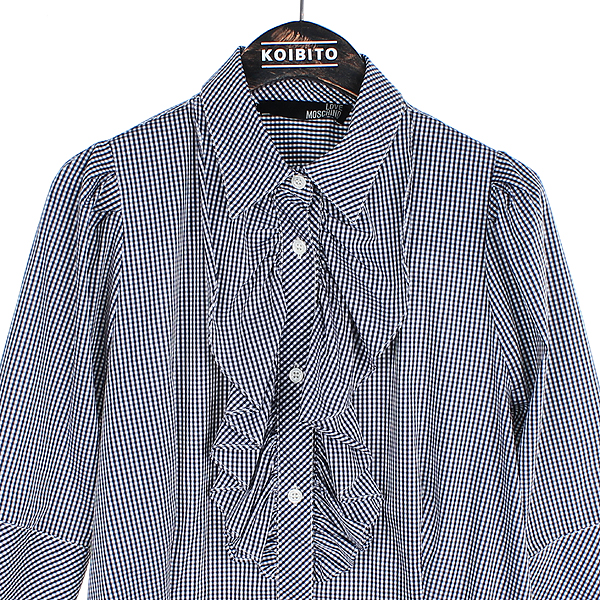 Moschino(��Ű��) ���� ��Ű�� ���üũ ���� ��� ���콺 [�λ꼾�Һ���] �̹���2 - ���̺��� �߰���ǰ