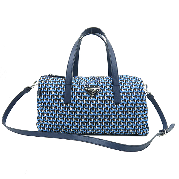 Prada(�����) BL0567 TESSUTO STAMPAT �ﰢ �ΰ� �к긯 ��Ʈ�� + �����Ʈ�� �̹���2 - ���̺��� �߰���ǰ