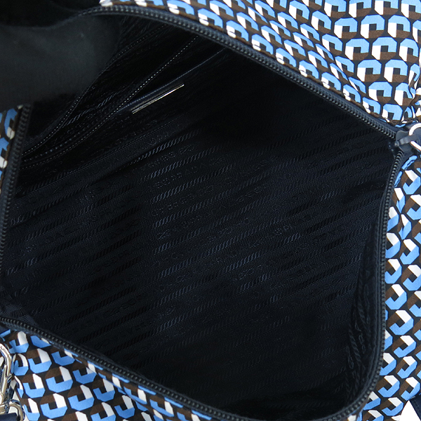 Prada(�����) BL0567 TESSUTO STAMPAT �ﰢ �ΰ� �к긯 ��Ʈ�� + �����Ʈ�� �̹���6 - ���̺��� �߰���ǰ