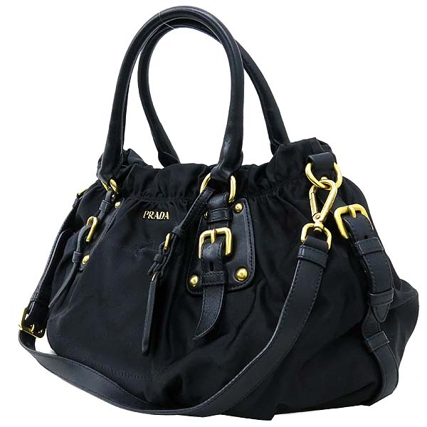 Prada(�����) BR4259 NYLON JACQUARD NERO �ж�� �� �ΰ� �к긯 �������� ȥ�� ����ΰ� 2WAY �̹���3 - ���̺��� �߰���ǰ