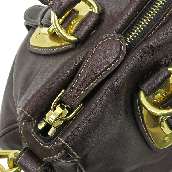 Prada(�����) BN1904 SOFT CALF ����Ʈ ī�� ���ں��� ���� ����ΰ� ��Ʈ�� + �����Ʈ�� 2WAY �̹���5 - ���̺��� �߰���ǰ