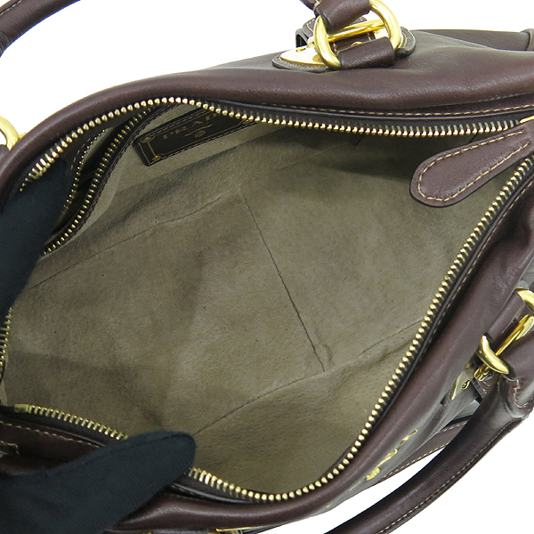 Prada(�����) BN1904 SOFT CALF ����Ʈ ī�� ���ں��� ���� ����ΰ� ��Ʈ�� + �����Ʈ�� 2WAY �̹���6 - ���̺��� �߰���ǰ