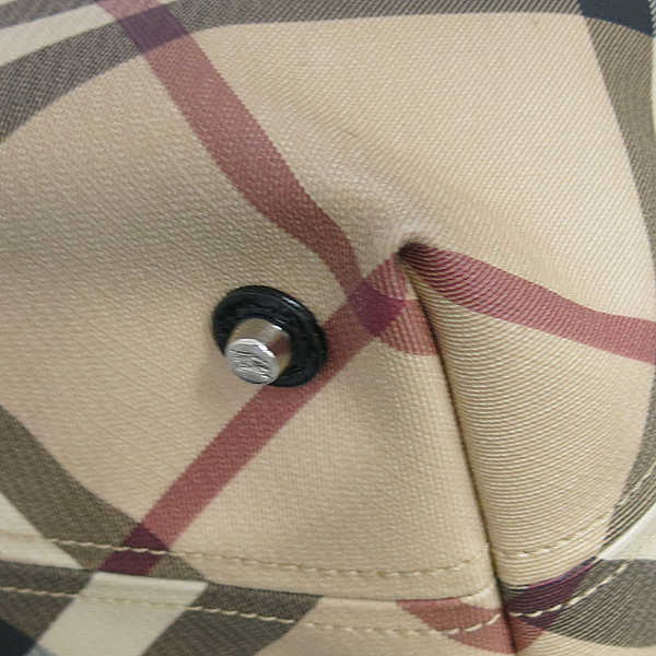 Burberry(������) ��� üũ PVC ���� ���̴�Ʈ Ʈ���� ���� ����� [���빮��] �̹���4 - ���̺��� �߰���ǰ