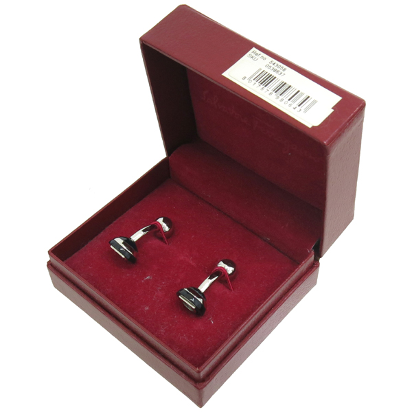 Ferragamo(��󰡸�) 54 6884 ��ġ�� �ΰ� ��� Ŀ���� ��ư �̹���2 - ���̺��� �߰���ǰ