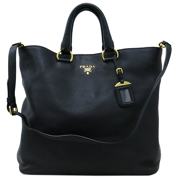 Prada(�����) BN1713 VIT.DAINO NERO ���� ���� ����ΰ� ��Ʈ�� + �����Ʈ�� 2WAY �̹���2 - ���̺��� �߰���ǰ