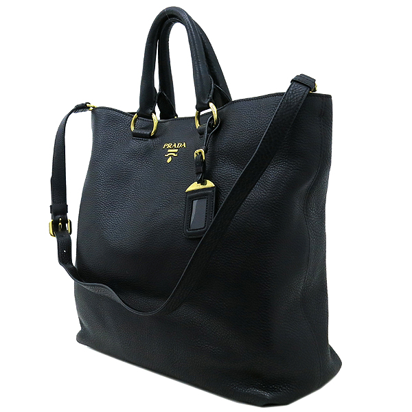Prada(�����) BN1713 VIT.DAINO NERO ���� ���� ����ΰ� ��Ʈ�� + �����Ʈ�� 2WAY �̹���3 - ���̺��� �߰���ǰ