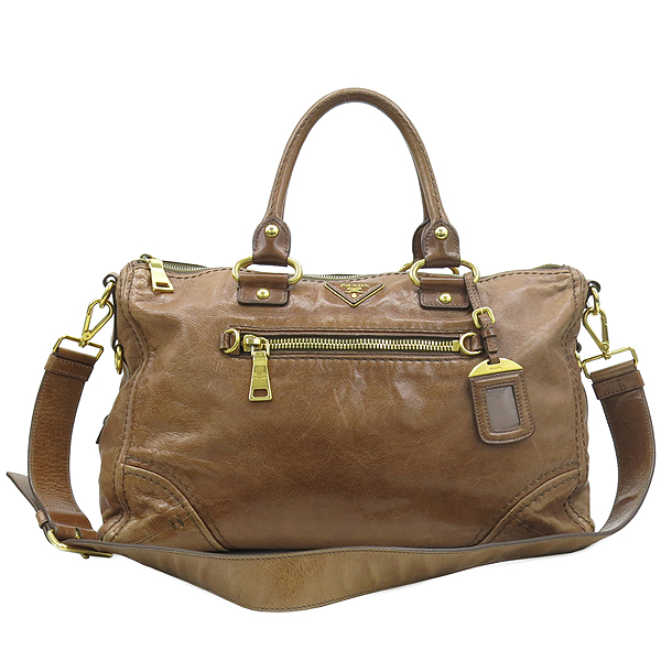 Prada(�����) BL0678 ���ڷ� ���� ��Ƽ�� ���� ���� ������� 2WAY �̹���2 - ���̺��� �߰���ǰ