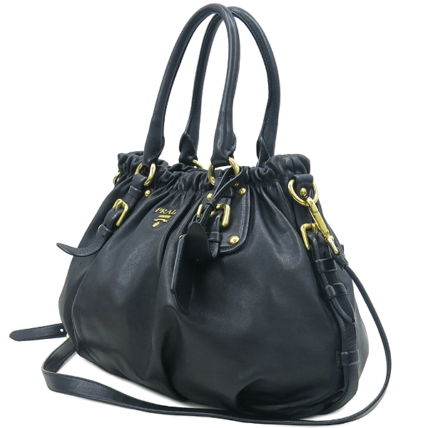 Prada(�����) BR4259 SOFT CALF NERO �������� ����ΰ� ��Ʈ�� + �����Ʈ�� 2WAY �̹���3 - ���̺��� �߰���ǰ