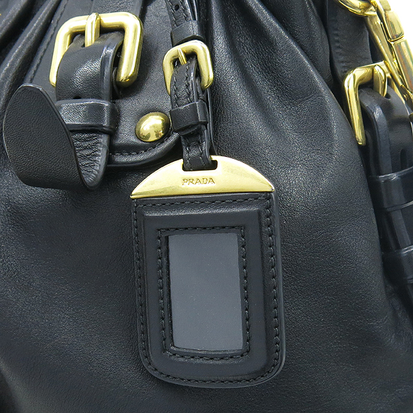 Prada(�����) BR4259 SOFT CALF NERO �������� ����ΰ� ��Ʈ�� + �����Ʈ�� 2WAY �̹���5 - ���̺��� �߰���ǰ