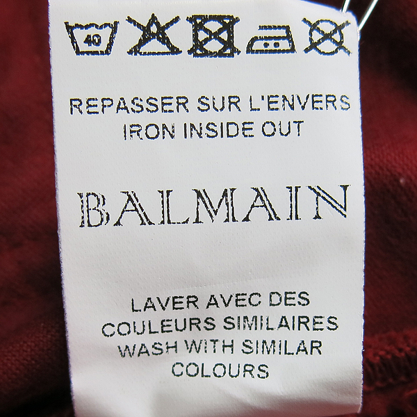 Balmain(�߸�) W2HT529B969 ���� �� ����Ŀ ����Ų ���� �÷� ���� [���빮��] �̹���4 - ���̺��� �߰���ǰ