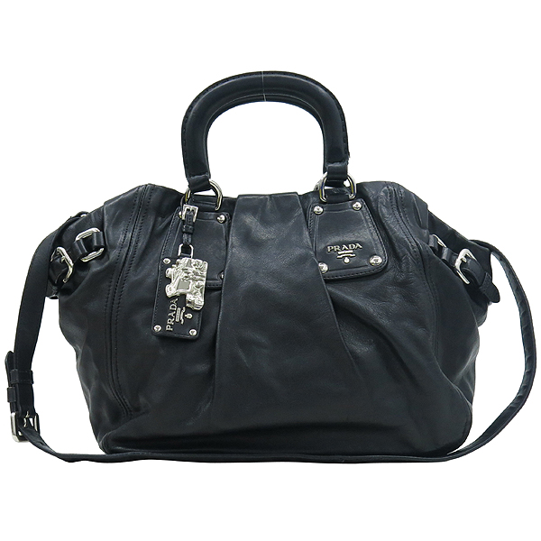 Prada(�����) BN1954 SOFTCALF NERO �������� ����ΰ� ���� ��Ʈ�� + �����Ʈ�� �̹���2 - ���̺��� �߰���ǰ