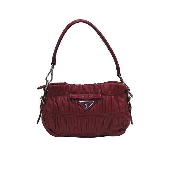 Prada(�����) BN1676 NAPPA(�簡��) GAUFRE(������) IBISCO�÷� �̴� �Ŀ�ġ�� ����� [�λ꼾�Һ���] �̹���2 - ���̺��� �߰���ǰ
