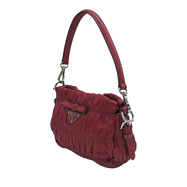 Prada(�����) BN1676 NAPPA(�簡��) GAUFRE(������) IBISCO�÷� �̴� �Ŀ�ġ�� ����� [�λ꼾�Һ���] �̹���3 - ���̺��� �߰���ǰ