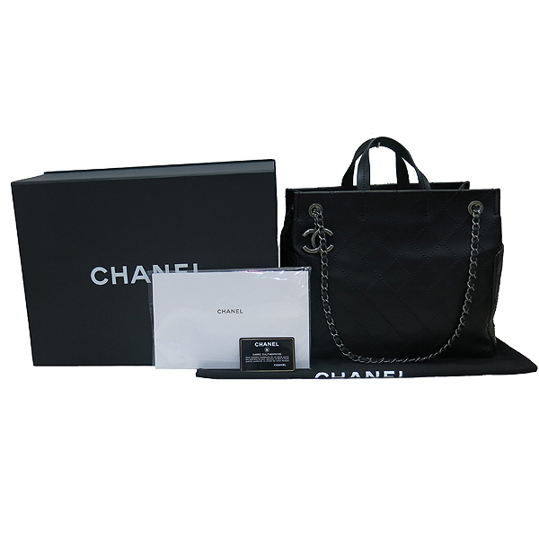 Chanel() 16S/S ũ÷  CALF  Ƽġ shopping() Ƽ ü 2WAY [λ꼾Һ]