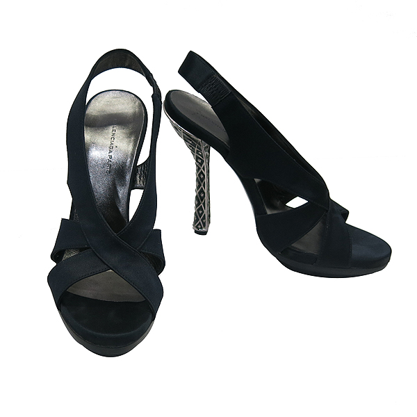 Balenciaga(�߷��þư�) 202261 SILK SATIN TESS S.CUOIO ������ ���� ���� [�λ꼾�Һ���] �̹���2 - ���̺��� �߰���ǰ