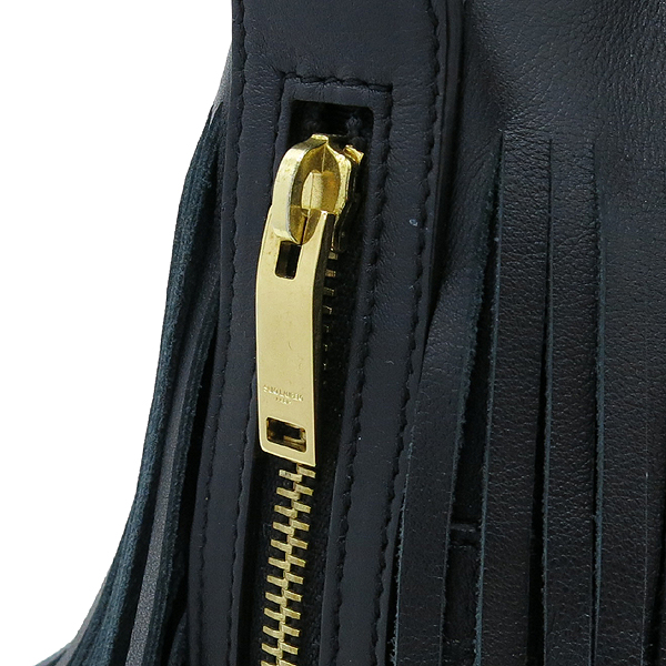 SAINT LAURENT(���ζ��ĸ�) 357603 �½���� ���� ���� �������� ������ ���� �̴� ũ�ν��� �̹���5 - ���̺��� �߰���ǰ