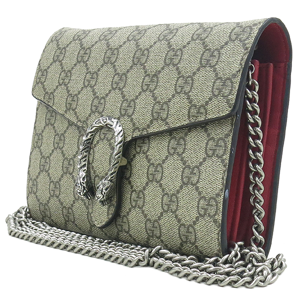 Gucci(����) 401231 2016 ĳ������ �÷��� Ÿ�̰� ��� ��� GG ������ �̴� ü�� ũ�ν��� �̹���2 - ���̺��� �߰���ǰ