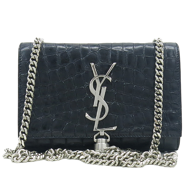 SAINTLAURENT PARIS(���ζ��ĸ�) 354120 16 F/W ���� ũ��Ŀ���� ���� �Ұ��� Ŭ���� �׽� ��ÿ ü�� ����� ũ�ν��� �̹���2 - ���̺��� �߰���ǰ