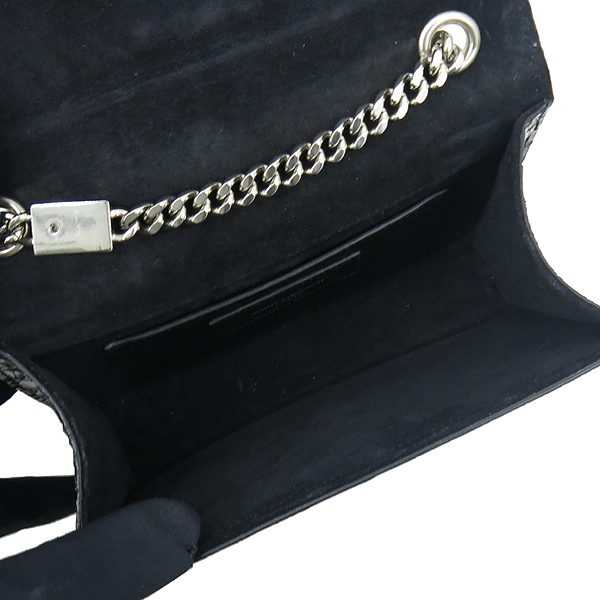 SAINTLAURENT PARIS(���ζ��ĸ�) 354120 16 F/W ���� ũ��Ŀ���� ���� �Ұ��� Ŭ���� �׽� ��ÿ ü�� ����� ũ�ν��� �̹���5 - ���̺��� �߰���ǰ