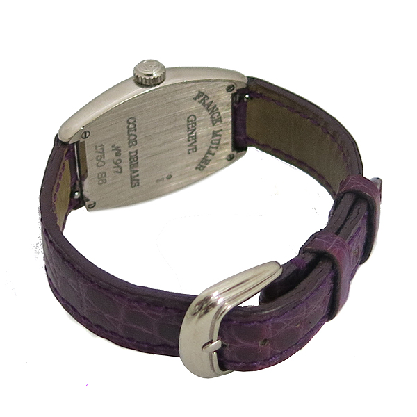 FRANCK MULLER(����ũ �ķ�) 1750S6 CURVEX(Ŀ����) COLOR DREAMS 18K ȭ��Ʈ��� ���� ������ �ð� [���빮��] �̹���4 - ���̺��� �߰���ǰ