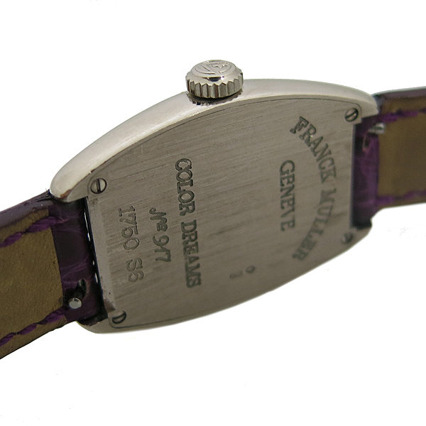 FRANCK MULLER(����ũ �ķ�) 1750S6 CURVEX(Ŀ����) COLOR DREAMS 18K ȭ��Ʈ��� ���� ������ �ð� [���빮��] �̹���5 - ���̺��� �߰���ǰ