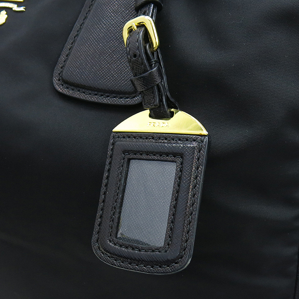 Prada(�����) BN2326 TESSUTO SAFFIAN NERO ���� �к긯 ���ǾƳ� ȥ�� ����ΰ� ��Ʈ�� + �����Ʈ�� 2WAY �̹���4 - ���̺��� �߰���ǰ