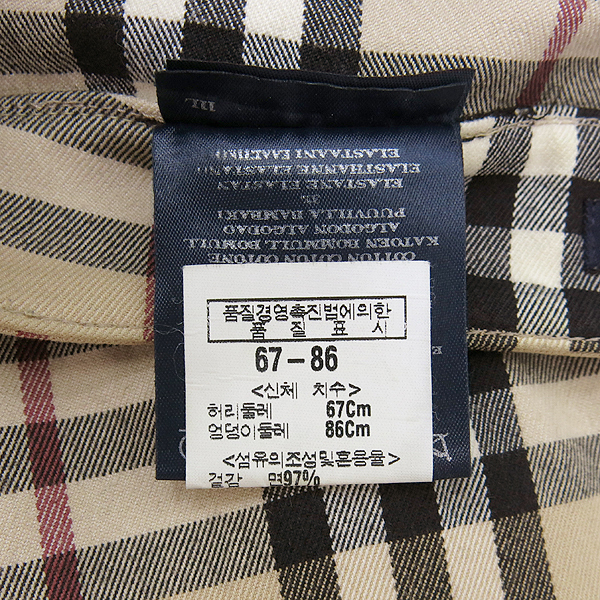 Burberry(������) üũ ���� ������ ġ�� �̹���4 - ���̺��� �߰���ǰ