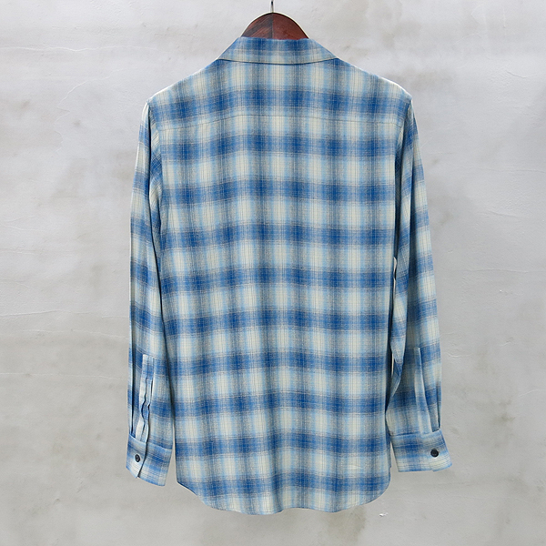 SAINTLAURENT PARIS(���ζ��ĸ�) 14AW 356119 Y745F ���ڻ� ���� üũ ������ ���� [���빮��] �̹���3 - ���̺��� �߰���ǰ