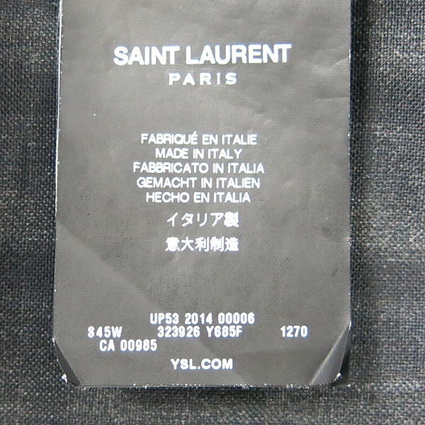 SAINTLAURENT PARIS(���ζ��ĸ�) 323926 Y685F �� 100% ��ũ�׷��� Ÿź üũ ������ ���� [���빮��] �̹���4 - ���̺��� �߰���ǰ