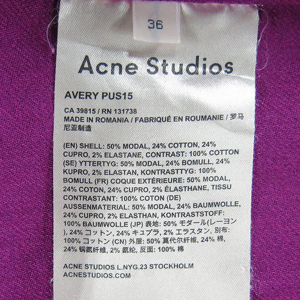 Acne(��ũ��) ���� �÷� ���� ������ ������ ���������� Ƽ���� [���빮��] �̹���4 - ���̺��� �߰���ǰ