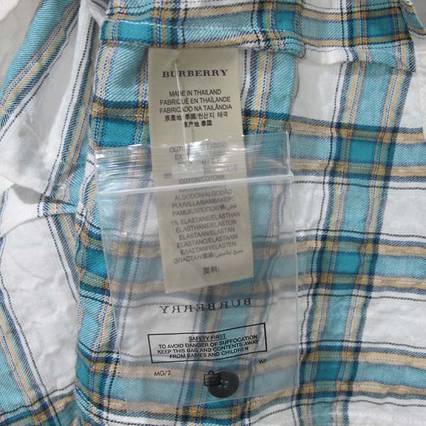 Burberry(������) ȭ��Ʈ ���� �÷� üũ ������ ���� [��õ��] �̹���5 - ���̺��� �߰���ǰ