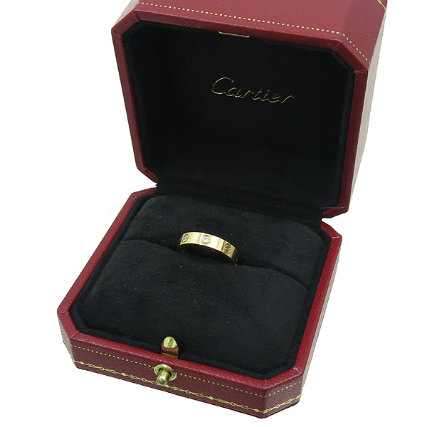 Cartier(��쿡) B4056150  18K ��ũ ��� 1����Ʈ ���̾� �̴� ���긵 ���� - 10ȣ �̹���2 - ���̺��� �߰���ǰ