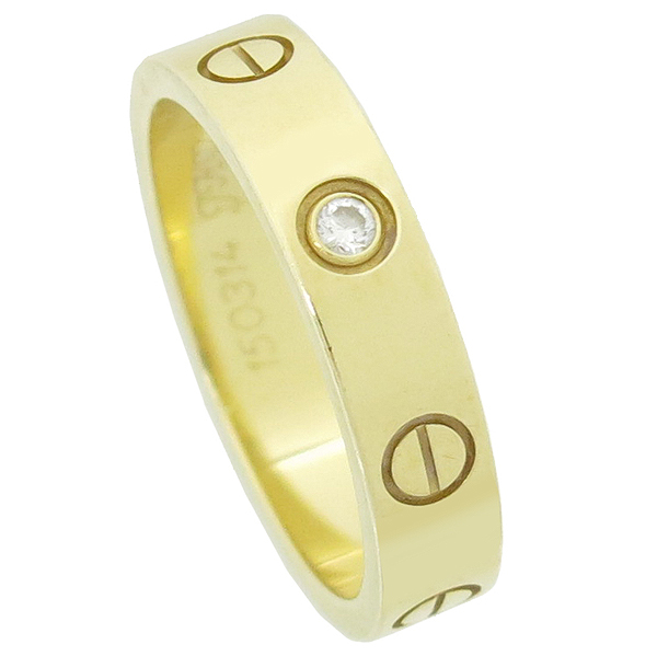 Cartier(��쿡) B4056150  18K ��ũ ��� 1����Ʈ ���̾� �̴� ���긵 ���� - 10ȣ �̹���3 - ���̺��� �߰���ǰ