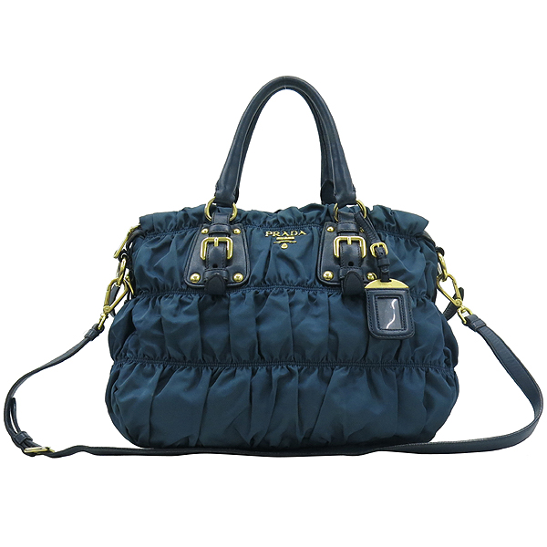 Prada(�����) BN1336 �������� DENIM �÷� ������ ����ΰ� ��Ʈ�� + �����Ʈ�� 2WAY �̹���2 - ���̺��� �߰���ǰ