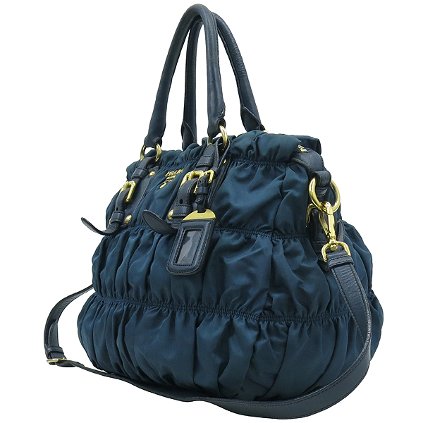 Prada(�����) BN1336 �������� DENIM �÷� ������ ����ΰ� ��Ʈ�� + �����Ʈ�� 2WAY �̹���3 - ���̺��� �߰���ǰ