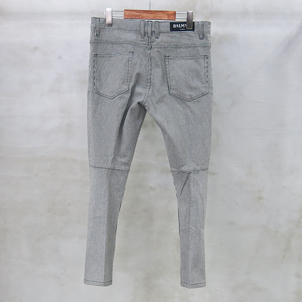 Balmain(�߸�) S4HT584C486 �Ͽ������ üũ ����Ŀ ���� [���빮��] �̹���3 - ���̺��� �߰���ǰ