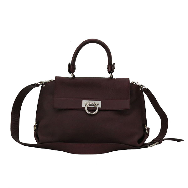 Ferragamo(��󰡸�) 21 A896 ���Ǿ� ���ǵ𷹴� ���� ��ġ�� �� ��� ��Ʈ�� + �����Ʈ�� 2WAY [�λ꼾�Һ���] �̹���2 - ���̺��� �߰���ǰ