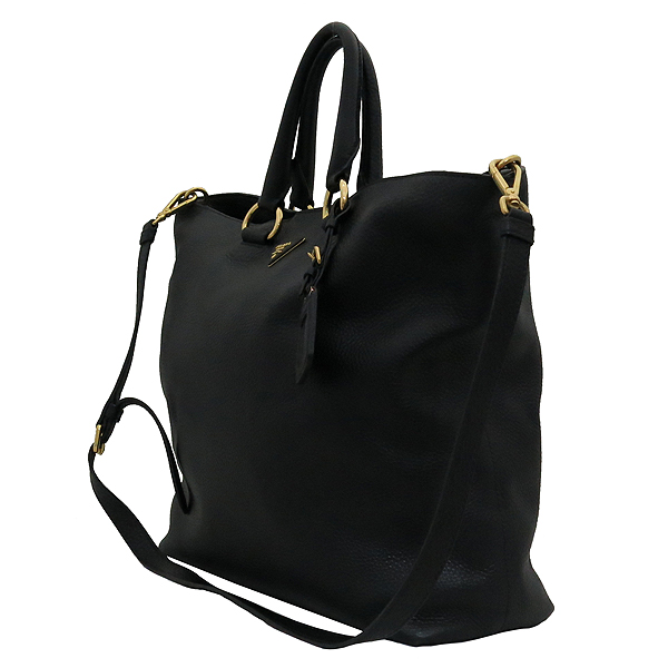 Prada(�����)  BN1713 VIT.DAINO NERO ���� ���� ����ΰ� ��Ʈ�� + �����Ʈ�� 2WAY [�λ꼾�Һ���] �̹���3 - ���̺��� �߰���ǰ