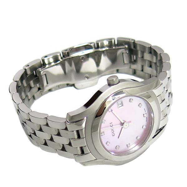 Gucci(����) YA055501 5500L 11����Ʈ ��ũ �ڰ��� ��ƿ ������ �ð� [���빮��] �̹���3 - ���̺��� �߰���ǰ