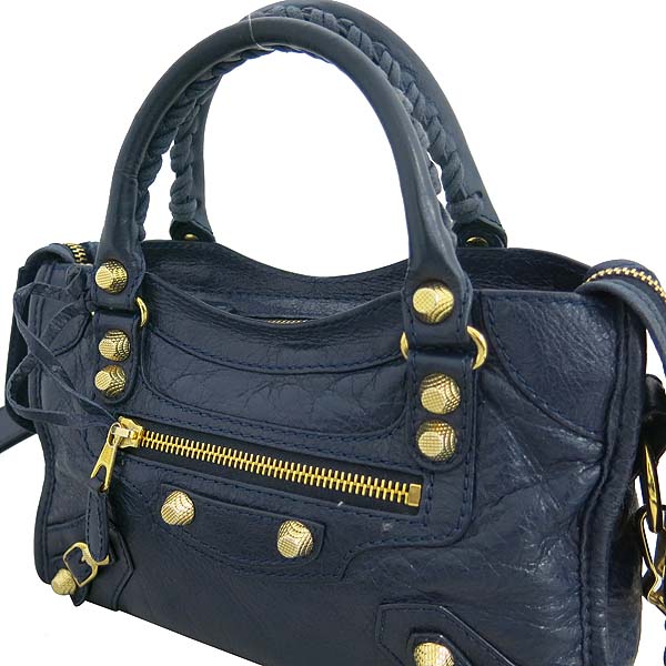 Balenciaga(�߷��þư�) 309544 ���̺� ���� �̴� ���̾�Ʈ ��Ƽ 2WAY + �����ſ� [���빮��] �̹���4 - ���̺��� �߰���ǰ