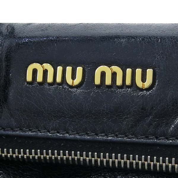 MiuMiu(�̿�̿�) RT0365 VITELLO LUX �������� ������� ����ΰ� ��Ʈ�� + �����Ʈ�� 2WAY �̹���4 - ���̺��� �߰���ǰ