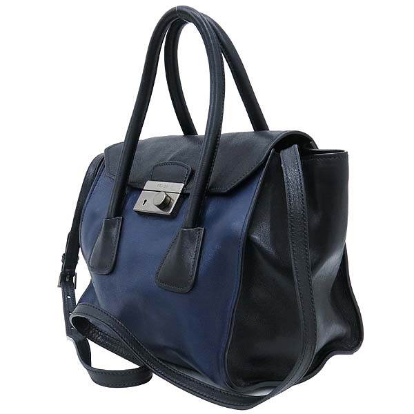 Prada(�����) BN2665 ���� �ΰ� ��� ��� �÷� GLACE CALF ���� ��Ʈ�� + ��� ��Ʈ�� �̹���3 - ���̺��� �߰���ǰ