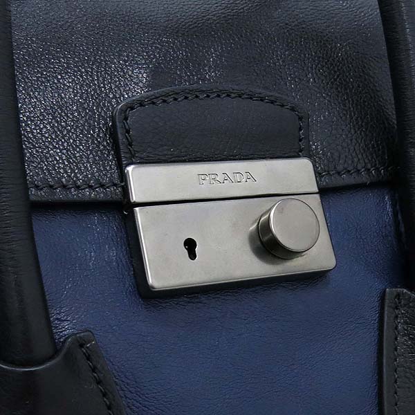 Prada(�����) BN2665 ���� �ΰ� ��� ��� �÷� GLACE CALF ���� ��Ʈ�� + ��� ��Ʈ�� �̹���4 - ���̺��� �߰���ǰ