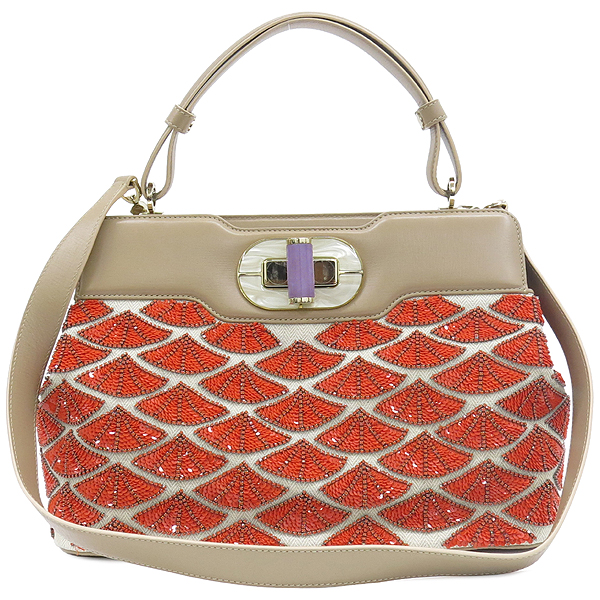 Bvlgari(�Ұ���) 35438 ���ر� ������ ������ ���� Ʈ���� �̻级�� �μ����� 2WAY �̹���2 - ���̺��� �߰���ǰ