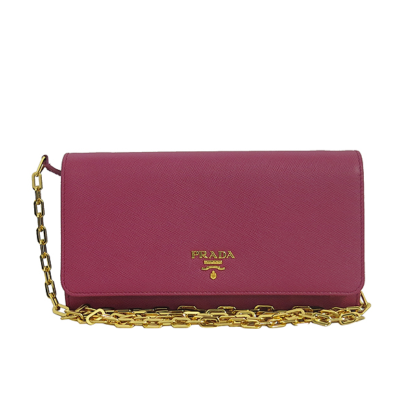 Prada(�����) 1M1440 SAFFIANO(���ǾƳ�) METAL ���� IBISCO ���� ü�� ũ�ν� ������ [���빮��] �̹���2 - ���̺��� �߰���ǰ