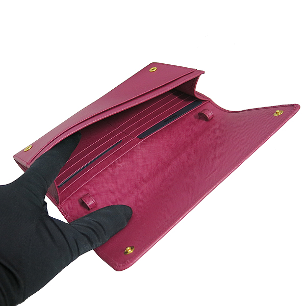 Prada(�����) 1M1440 SAFFIANO(���ǾƳ�) METAL ���� IBISCO ���� ü�� ũ�ν� ������ [���빮��] �̹���5 - ���̺��� �߰���ǰ