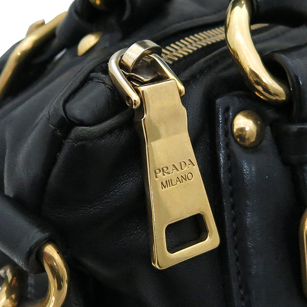 Prada(�����) BR4281 SOFTCALF NERO ����Ʈ ī����Ų ���� ����ΰ� ��Ʈ�� + �����Ʈ�� 2WAY [�λ꼾�Һ���] �̹���4 - ���̺��� �߰���ǰ