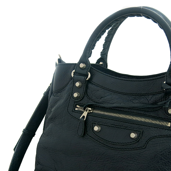Balenciaga(�߷��þư�) 282010 ��ũ �׸� ���̾�Ʈ ���� 2WAY [���빮��] �̹���4 - ���̺��� �߰���ǰ