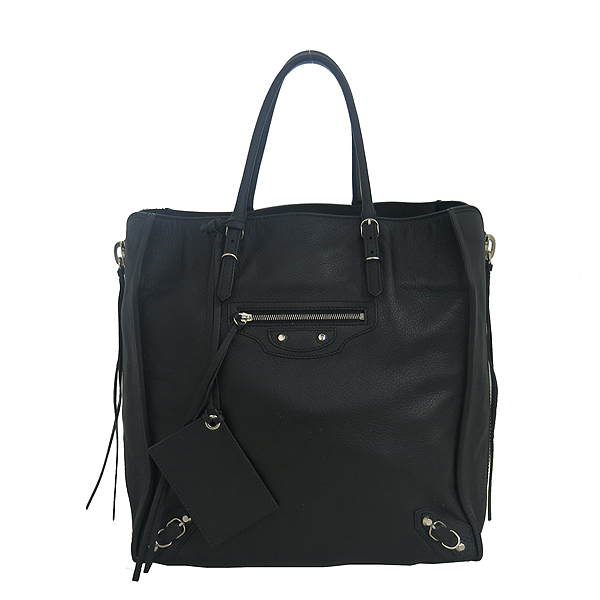 Balenciaga(�߷��þư�) 357330 ���� ���� ���̵� ¤�� ���ǿ��� ��Ʈ�� [���빮��] �̹���2 - ���̺��� �߰���ǰ
